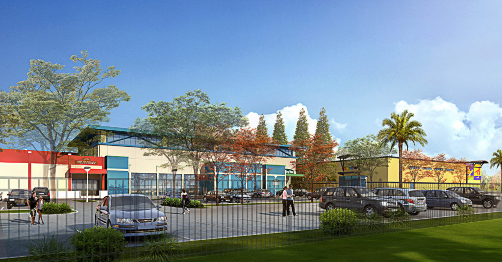 Shadelands Sports Mall Exterior Eye-Level Daytime